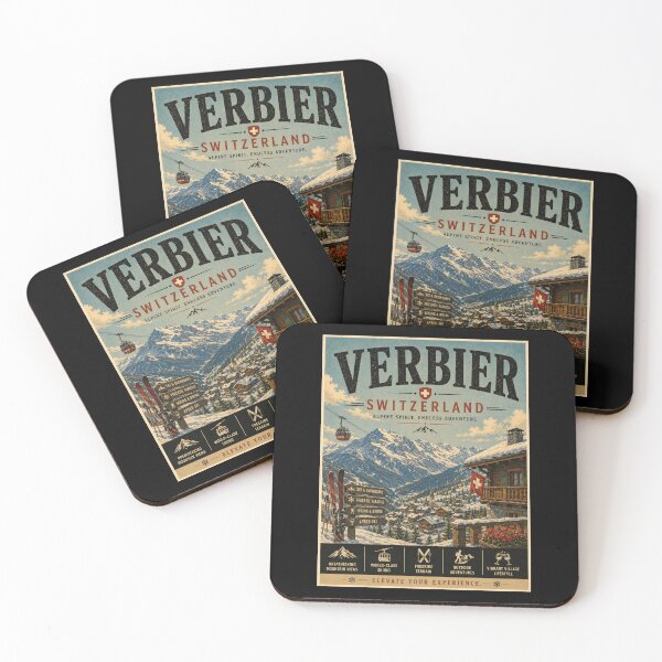 Item preview, Vintage Verbier - Switzerland Poster designed and sold by GoodOldVintage.