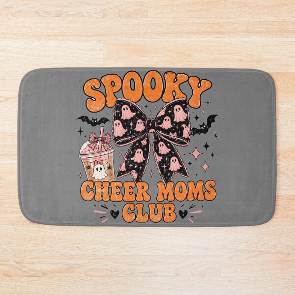Item preview, Spooky Cheer Moms Club Halloween Pink Bow Ghost Coffee designed and sold by Yellowriversss.