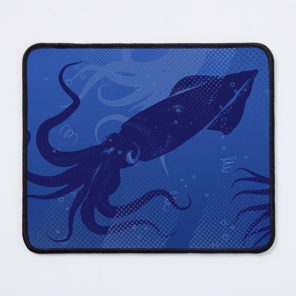 Item preview, Deep Sea Squid Duo Nautical Art designed and sold by chaaval.