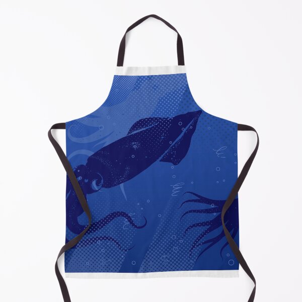 Item preview, Deep Sea Squid Duo Nautical Art designed and sold by chaaval.