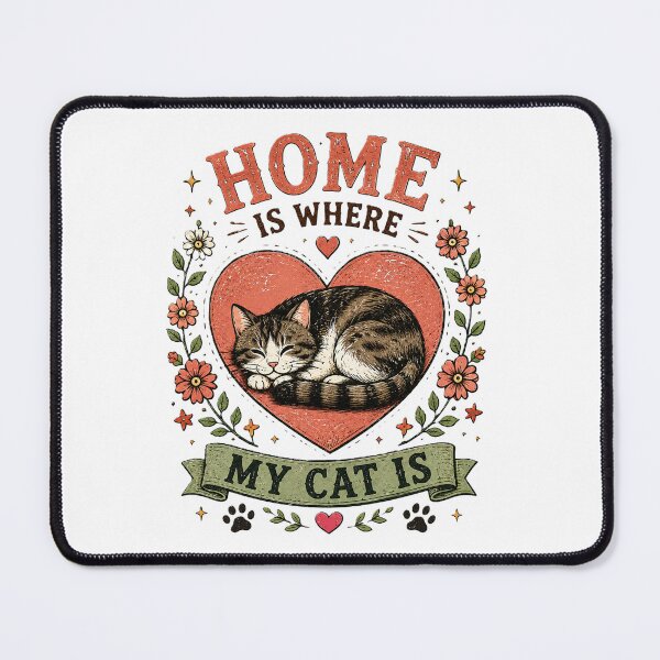 Item preview, Home Is Where My Cat Is designed and sold by ismai6.