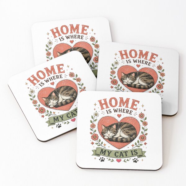 Item preview,  Home Is Where My Cat Is designed and sold by ismai6.