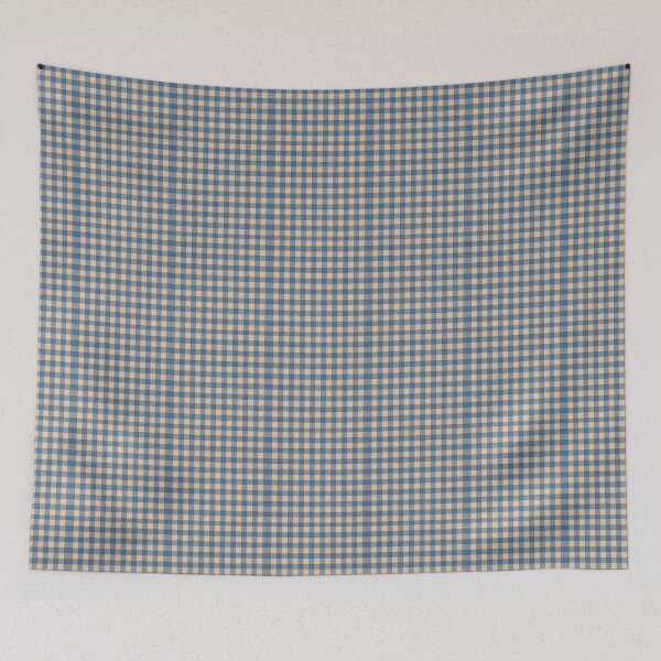 Item preview, Gingham blue designed and sold by House-of-Wyld.