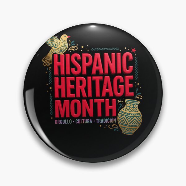 Item preview, Hispanic Heritage Month: Orgullo, Cultura, Tradición Tee v4 designed and sold by DarylWelsh2024.