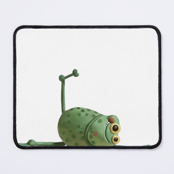 Item preview, Funny Stretching Yoga Frog - Cute Claymation Green Frog designed and sold by jassoart.