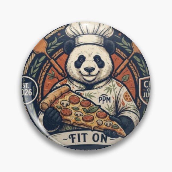 Item preview, Funny Panda Pizza Master T-Shirt | Cute Chef Animal Food Lover Graphic Tee Gift designed and sold by Fit On.