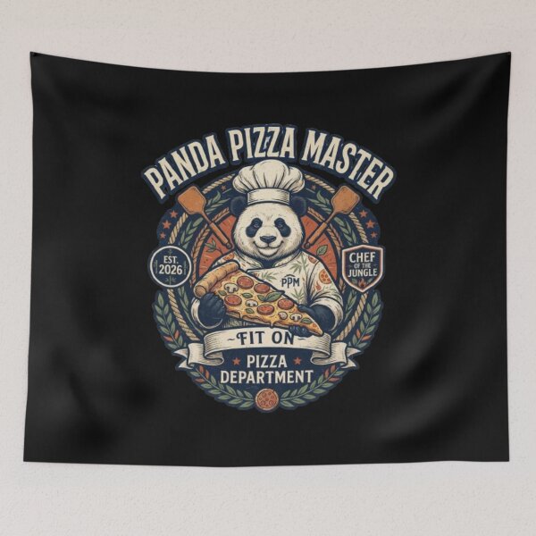 Item preview, Funny Panda Pizza Master T-Shirt | Cute Chef Animal Food Lover Graphic Tee Gift designed and sold by Fit On.