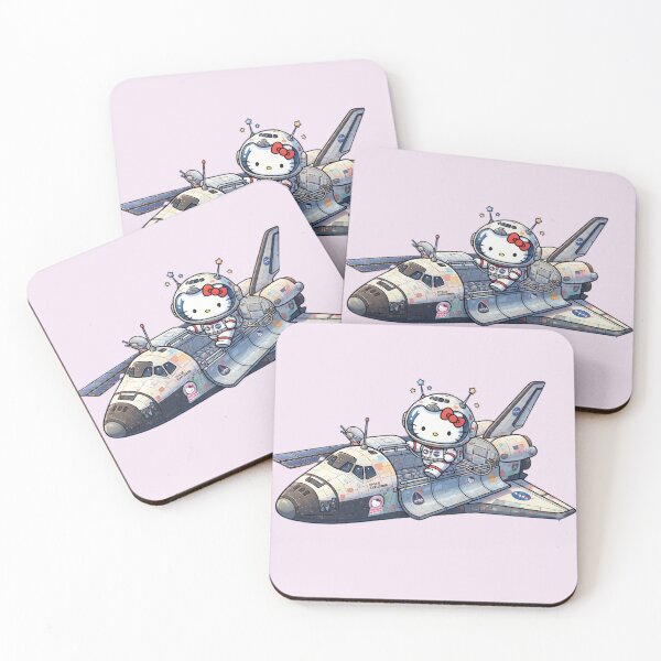 Item preview, Hello Kitty on Spaceship designed and sold by myfavoritegifts.