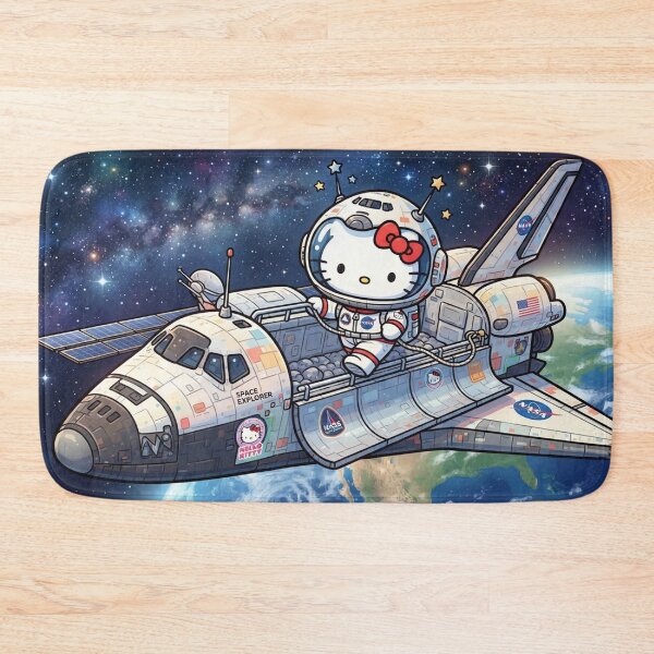 Item preview, Hello Kitty on Spaceship designed and sold by myfavoritegifts.