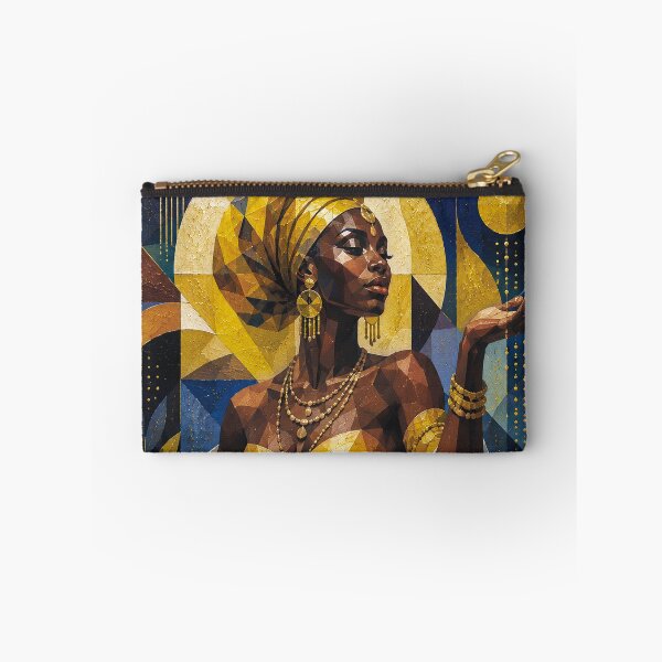 Item preview, Oshun Goddess of the Sacred River painting. designed and sold by GalleryKauffeld.