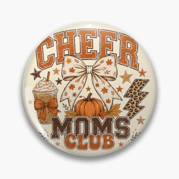 Item preview, Fall Cheer Moms Club Pumpkin Spice Leopard Bow Thanksgiving designed and sold by Yellowriversss.