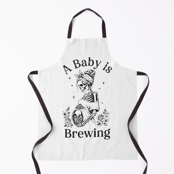 Item preview, A Baby Is Brewing Gothic Skeleton Mother designed and sold by beoldfashioned.