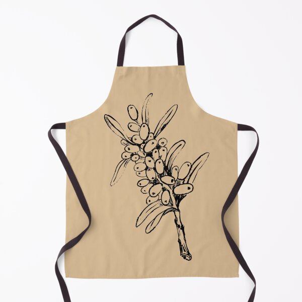 Item preview, Sea Buckthorn Sketch | Minimal Botanical Berry Illustration designed and sold by Sagi Jane Art.