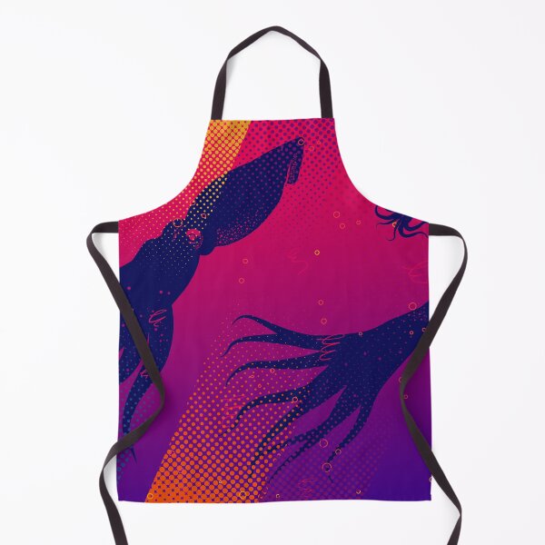 Item preview, Squid Trio Sunset Ocean Art designed and sold by chaaval.