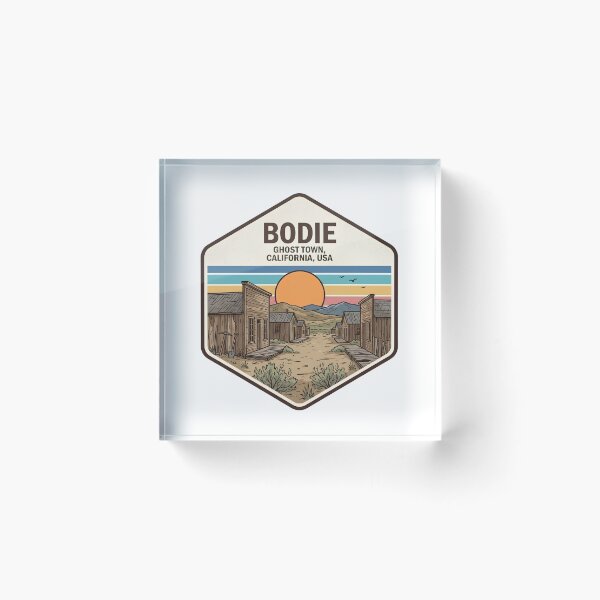Item preview, Retro Bodie Ghost Town California USA Gold Rush History designed and sold by LittleArij.