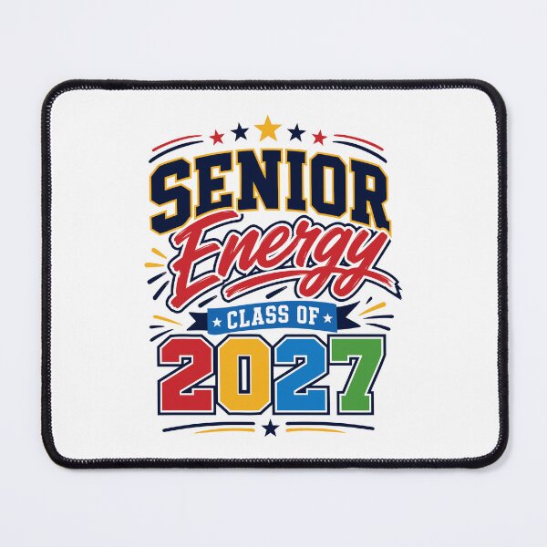 Item preview, Senior Energy Class of 2027 Graduation Typography designed and sold by tahminsdesign25.