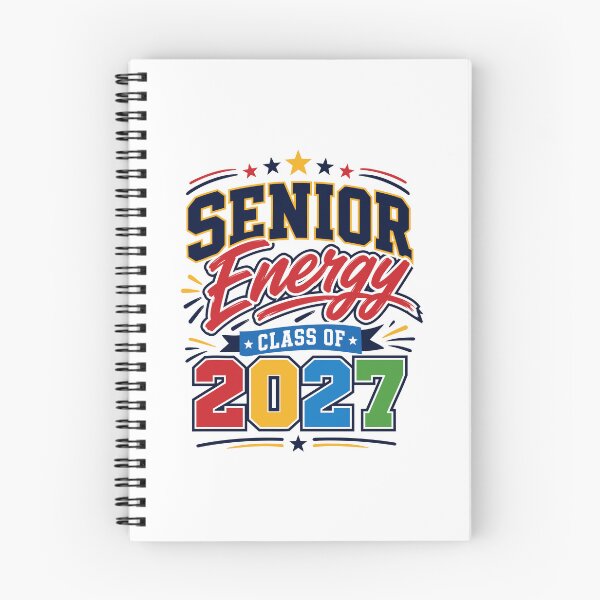 Item preview, Senior Energy Class of 2027 Graduation Typography designed and sold by tahminsdesign25.