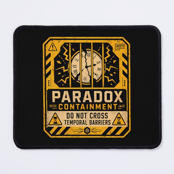 Item preview, Paradox Containment Hazard Sign designed and sold by agearb.