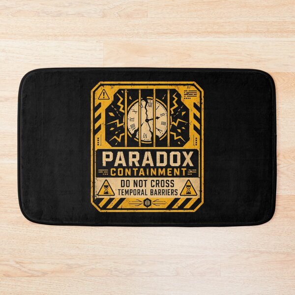 Item preview, Paradox Containment Hazard Sign designed and sold by agearb.