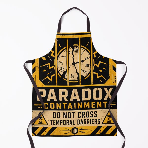 Item preview, Paradox Containment Hazard Sign designed and sold by agearb.