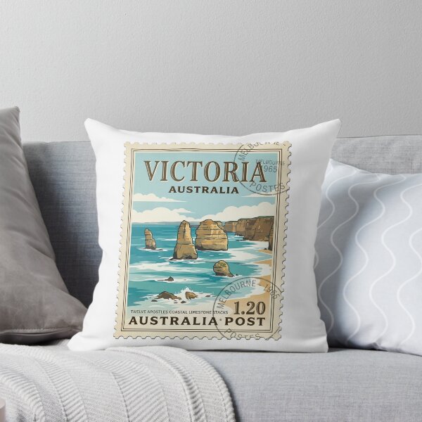 Item preview, Victoria Australia Twelve Apostles Travel Stamp designed and sold by k3rstman1.