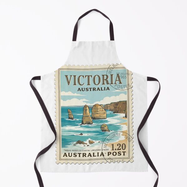 Item preview, Victoria Australia Twelve Apostles Travel Stamp designed and sold by k3rstman1.