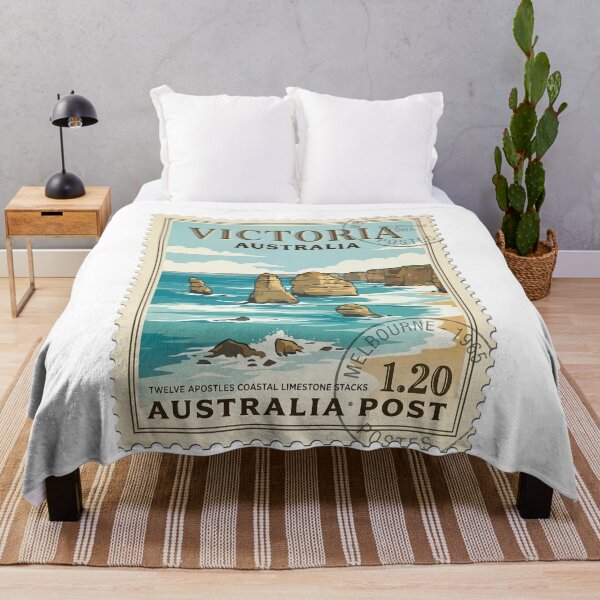 Item preview, Victoria Australia Twelve Apostles Travel Stamp designed and sold by k3rstman1.