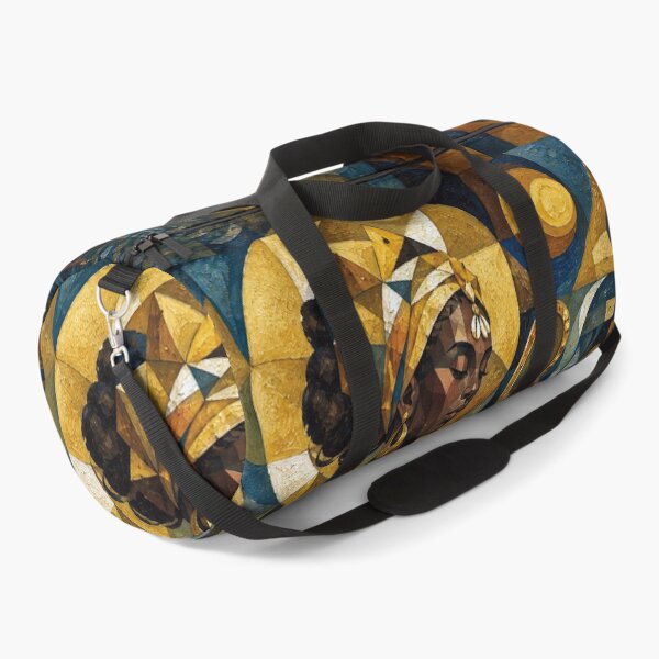Item preview, The Golden Flow of Oshun painting. designed and sold by GalleryKauffeld.