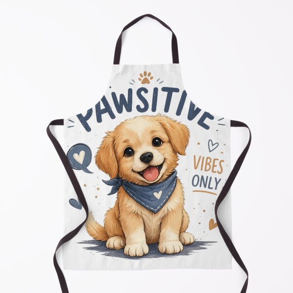 Item preview, Cute Puppy Pawsitive Vibes Only Dog Lover designed and sold by Rohinirohi029.