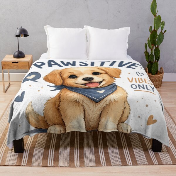 Item preview, Cute Puppy Pawsitive Vibes Only Dog Lover designed and sold by Rohinirohi029.