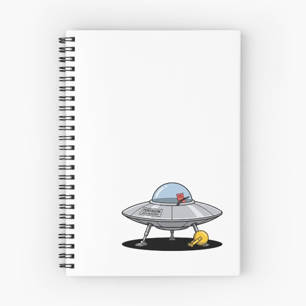 Item preview, Booted Pentagon Declassified UFO With Parking Ticket designed and sold by Rare By Hero.