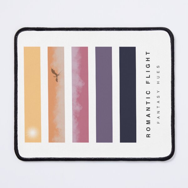 Item preview, ‘Romantic Flight’ Fantasy Hue Palette Special Edition Graphic Artwork designed and sold by The Colourful Game.