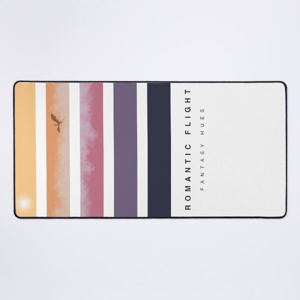 Item preview, ‘Romantic Flight’ Fantasy Hue Palette Special Edition Graphic Artwork designed and sold by The Colourful Game.
