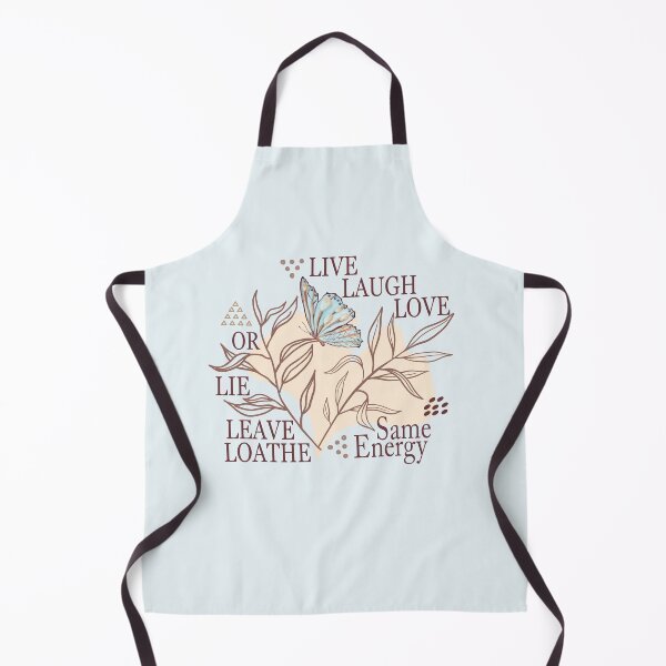 Item preview, Live Laugh Love Or Lie Leave Loathe Same Energy - Sarcastic Boho Butterfly designed and sold by the-Z3nith.