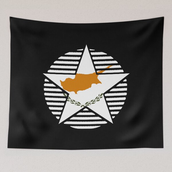 Item preview, Retro Cyprus Flag Star CY designed and sold by shitpostee.