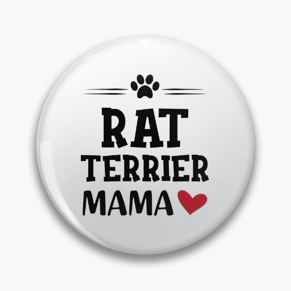 Item preview, Rat Terrier Mama Dog Lover Paw Heart Design designed and sold by Dmo3HarkoArt.