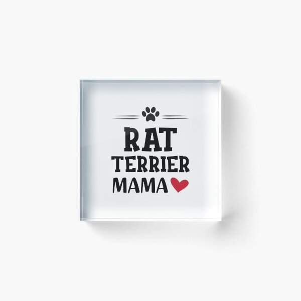 Item preview, Rat Terrier Mama Dog Lover Paw Heart Design designed and sold by Dmo3HarkoArt.