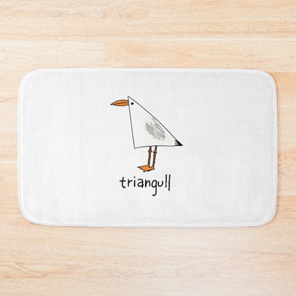 Item preview, Triangull Triangle Seagull Bird Pun designed and sold by regina-society.