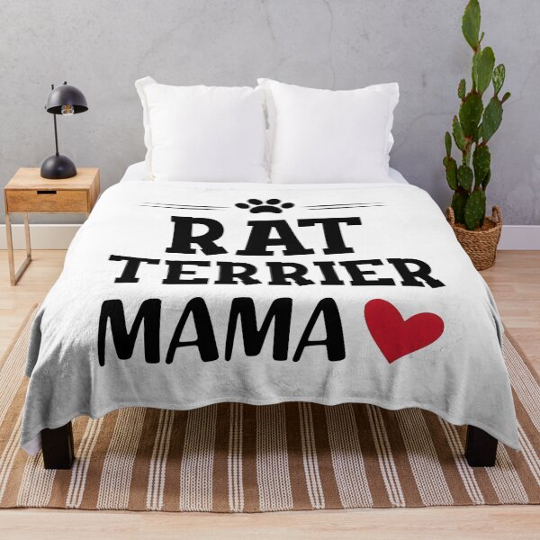 Item preview, Rat Terrier Mama Dog Lover Paw Heart Design designed and sold by Dmo3HarkoArt.