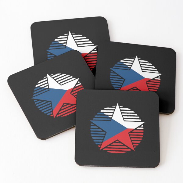 Item preview, Retro Czech Republic Flag Star CZ designed and sold by shitpostee.