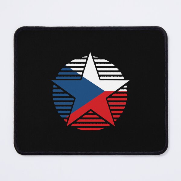 Item preview, Retro Czech Republic Flag Star CZ designed and sold by shitpostee.