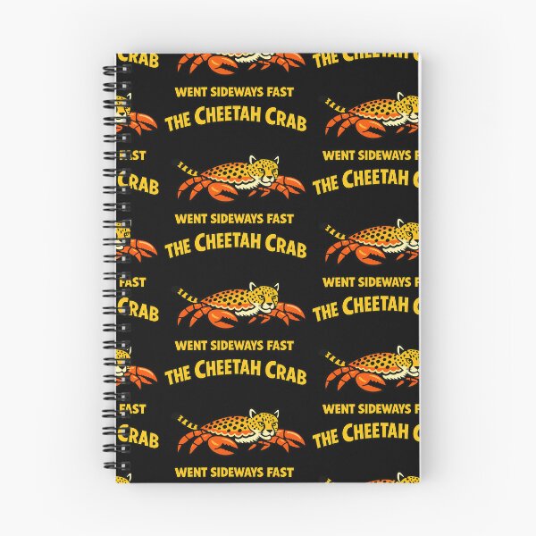 Item preview, The Cheetah Crab Went Sideways Fast Funny Animal Hybrid designed and sold by TeeTimeTreasure.