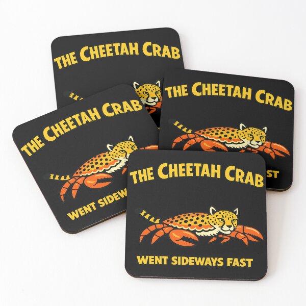 Item preview, The Cheetah Crab Went Sideways Fast Funny Animal Hybrid designed and sold by TeeTimeTreasure.
