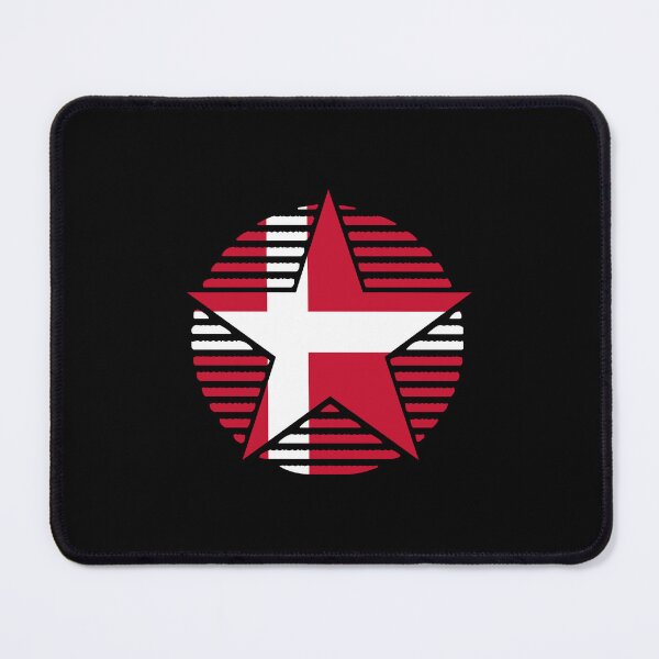 Item preview, Retro Denmark Flag Star DK designed and sold by shitpostee.