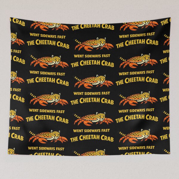 Item preview, The Cheetah Crab Went Sideways Fast Funny Animal Hybrid designed and sold by TeeTimeTreasure.