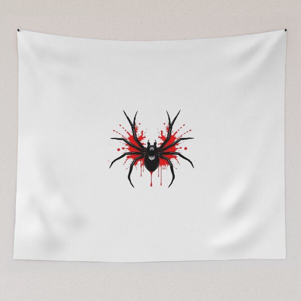 Item preview, Gothic Black Widow Spider Graphic Art designed and sold by Shivamartwark.