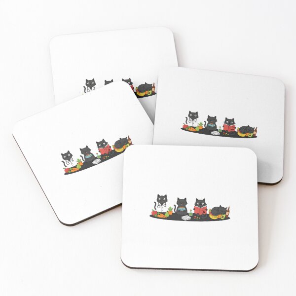 Item preview, Black Cat Dietitian Registered Dietetics Nutritionist Doctor designed and sold by w66aboo.