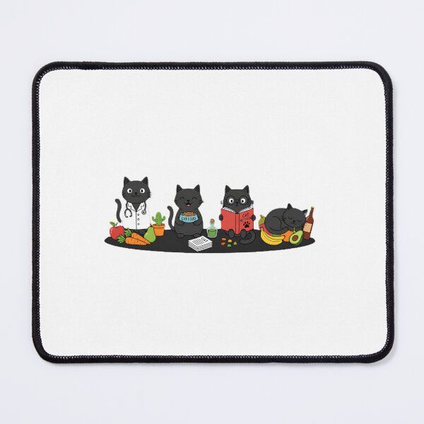 Item preview, Black Cat Dietitian Registered Dietetics Nutritionist Doctor designed and sold by w66aboo.