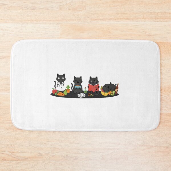 Item preview, Black Cat Dietitian Registered Dietetics Nutritionist Doctor designed and sold by w66aboo.