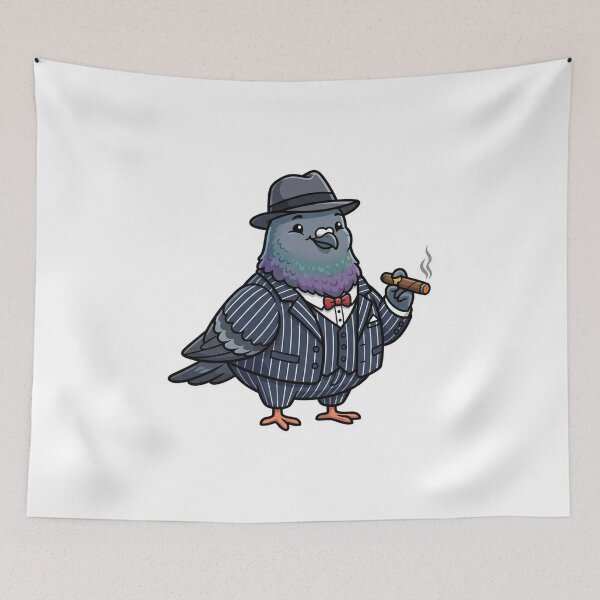 Item preview, Pigeon Mafia Boss designed and sold by YNAMREG.